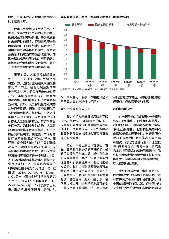 汇丰银行：2025年第四季投资展望报告：把握人工智能崛起及减息机遇_第6页