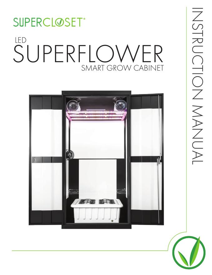 SuperFlower智能<em>种植</em>柜使用手册 海报