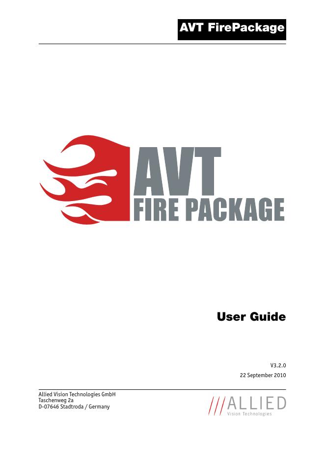 AVF FirePackage 用户手册