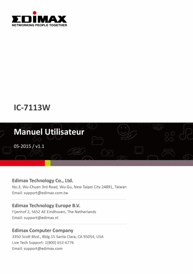 Edimax IC-7113W 使用手册