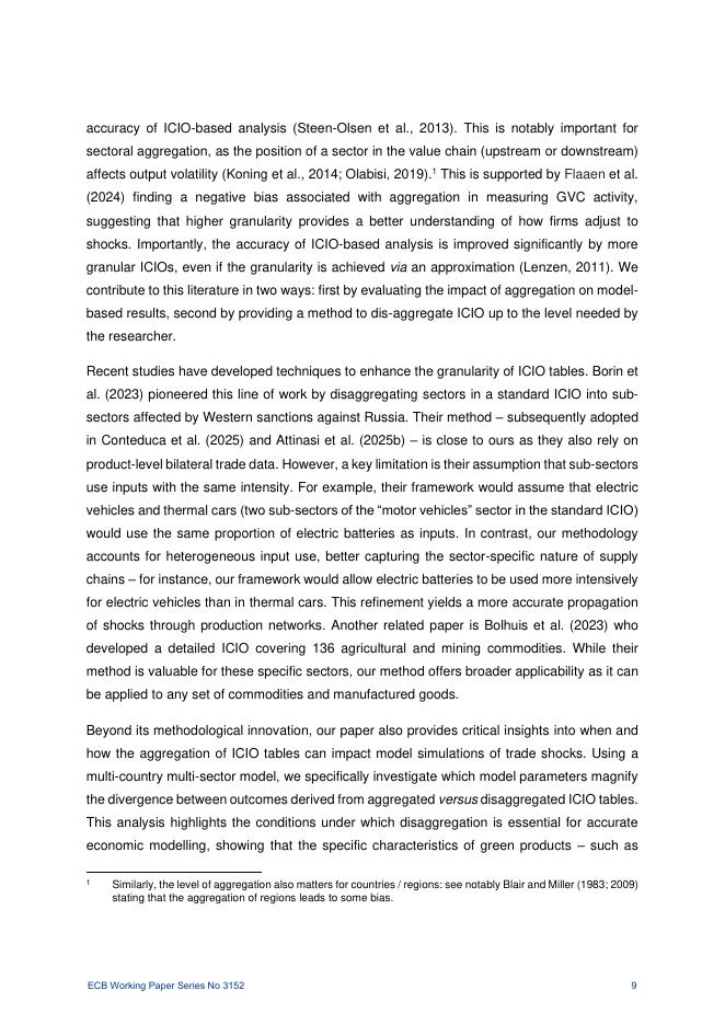 欧洲央行：绿色产品供应链解耦：粒度投入产出分析（英文版）_第10页