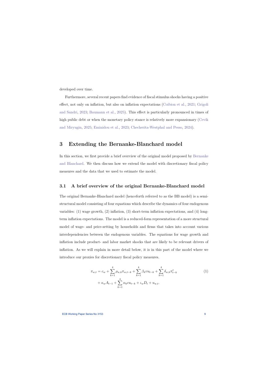 欧洲央行：从伯南克-布兰查德模型看欧元区通货膨胀的财政来源（英文版）_第10页