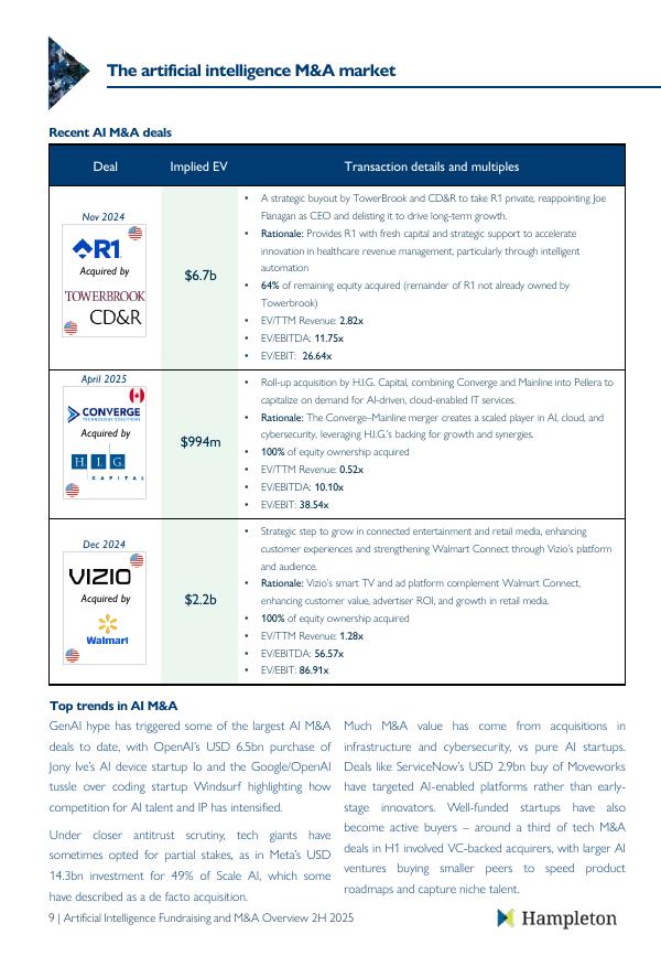 Hampleton：2025年下半年人工智能投融资和并购市场报告（英文版）_第10页