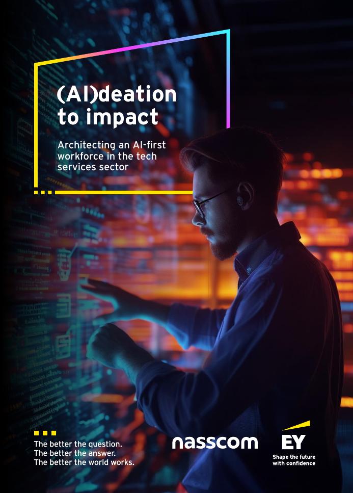 EY安永：2025年从AI创意到实际成效：科技服务行业AI优先型劳动力体系构建研究报告（英文版）海报