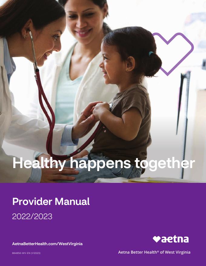Aetna Better Health 2022/2023 服务手册