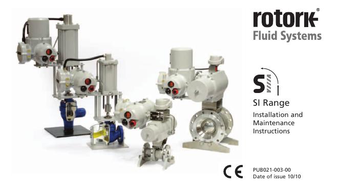 SI系列执行器安装与维护手册