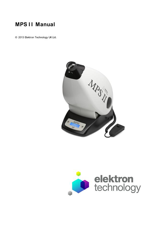 MPS II 用户手册
