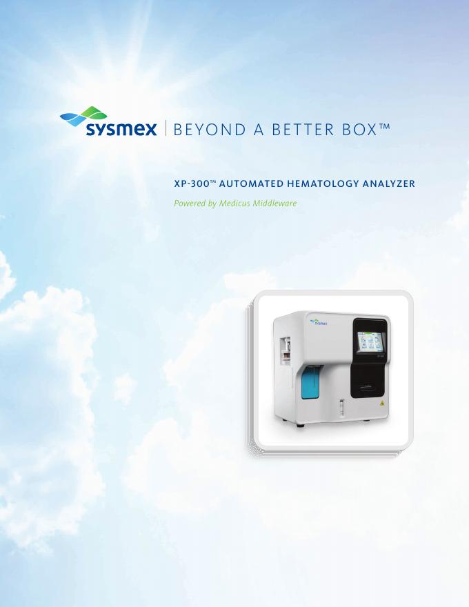 xp-300自动血液分析仪
