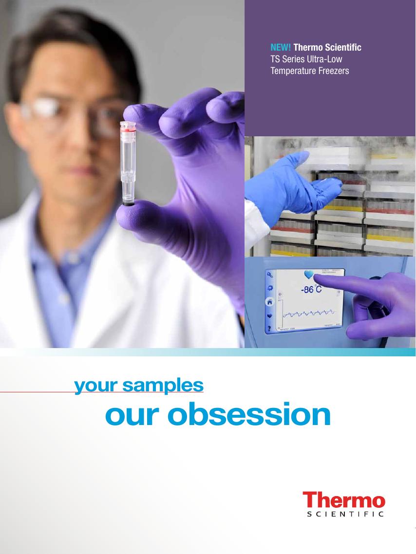 Thermo Scientifi c TSU Series 超低温冰箱