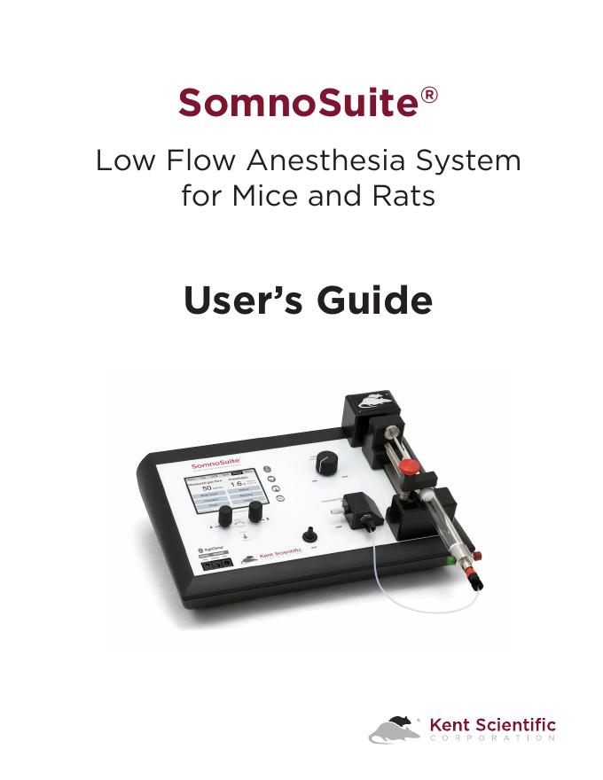 SomnoSuite®低流量麻醉系统使用手册