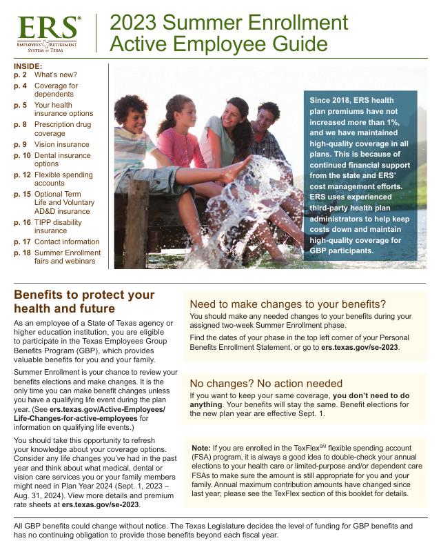 2023年夏季注册活动员工手册