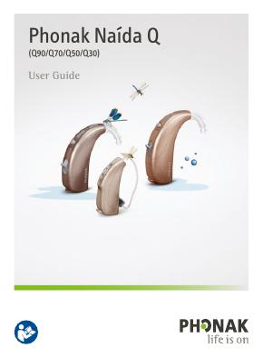 Phonak Naída Q(Q90/Q70/Q50/Q30)用户手册