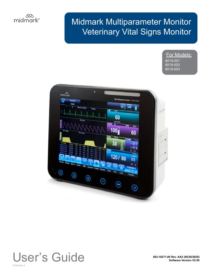 TP200多参数监视器用户手册