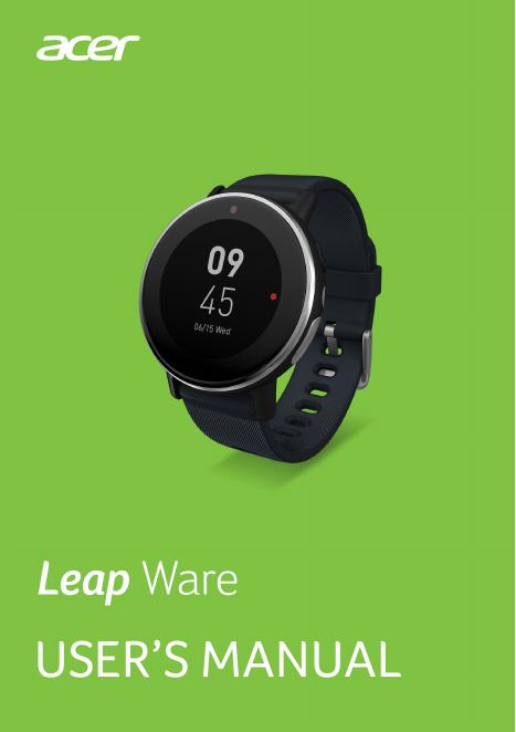 Acer Leap Ware用户手册