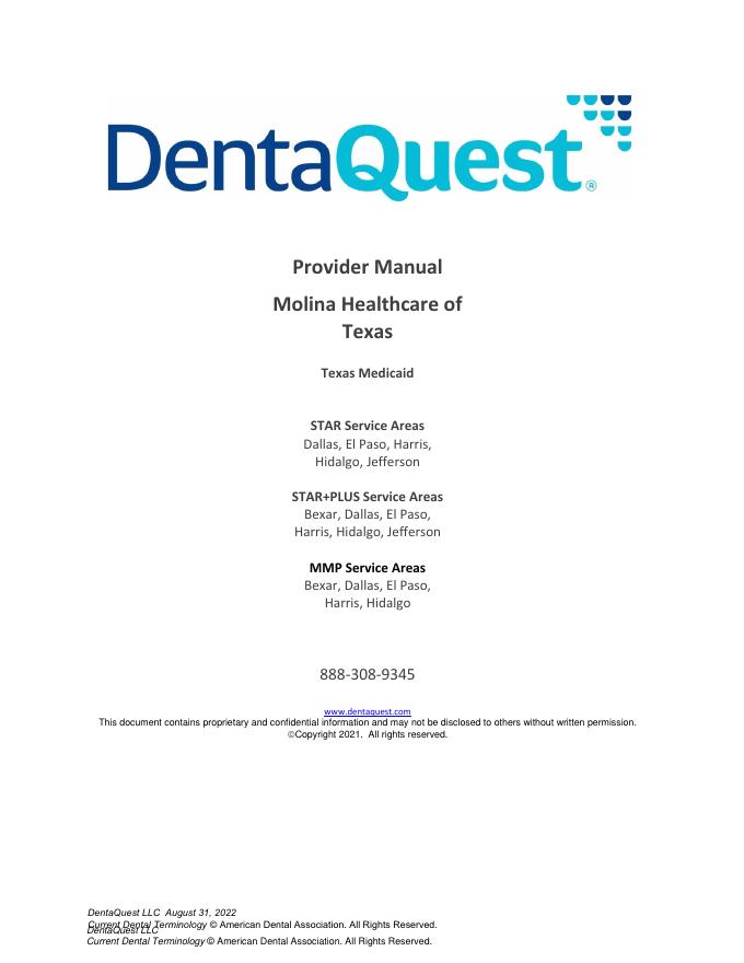 Current Dental Terminology