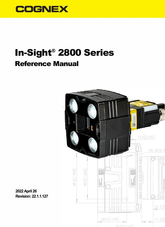 In-Sight® 2800系列参考手册