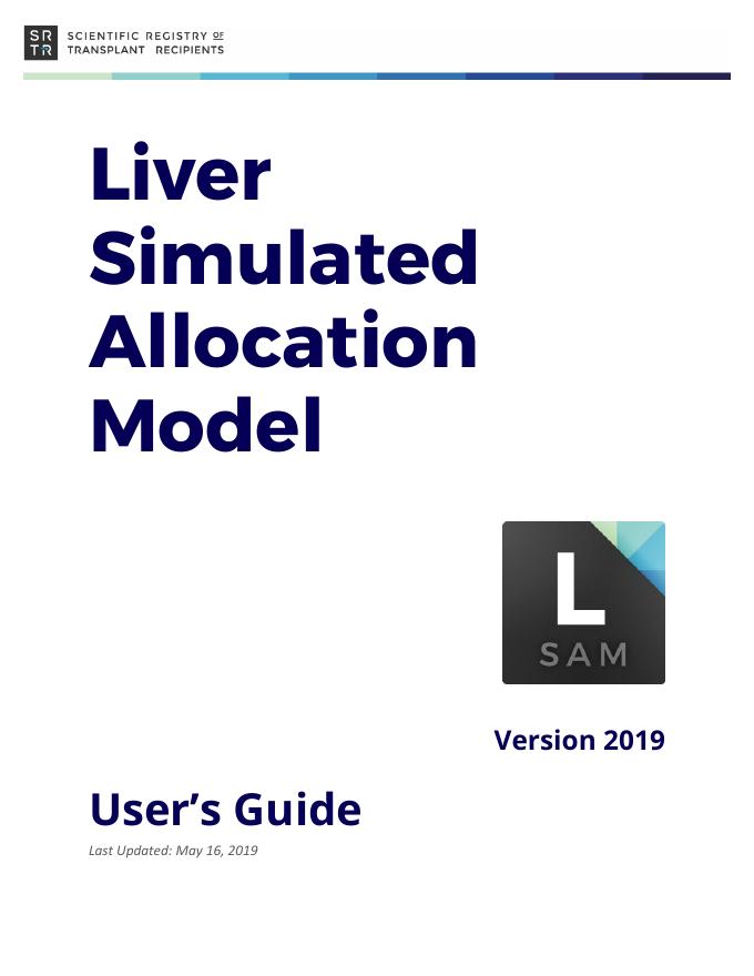 LSAM User's Manual 2019