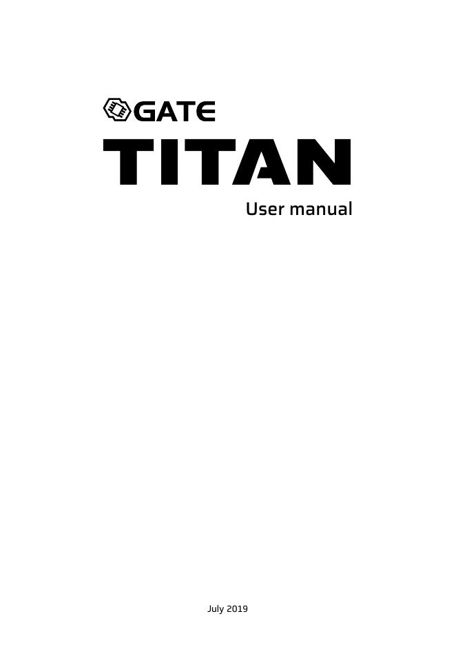TITAN 用户手册