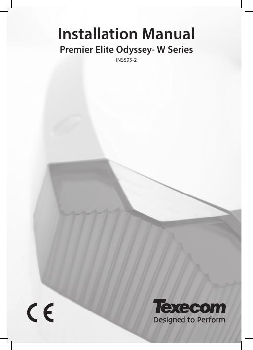 Premier Elite Odyssey-W系列安装手册