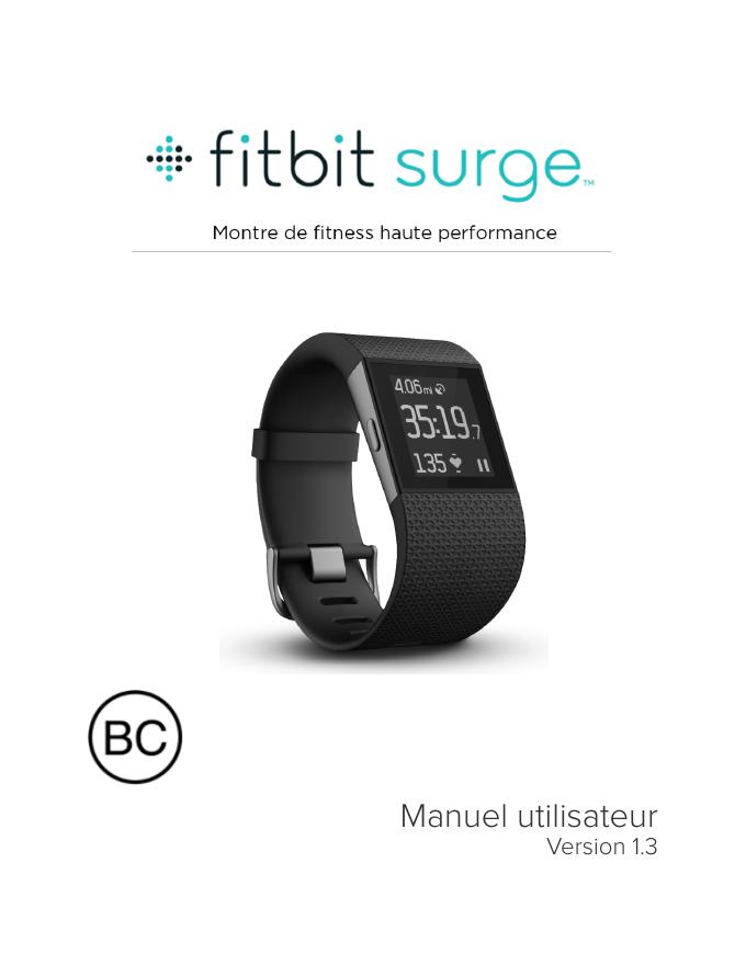 Fitbit Surge智能手表使用手册