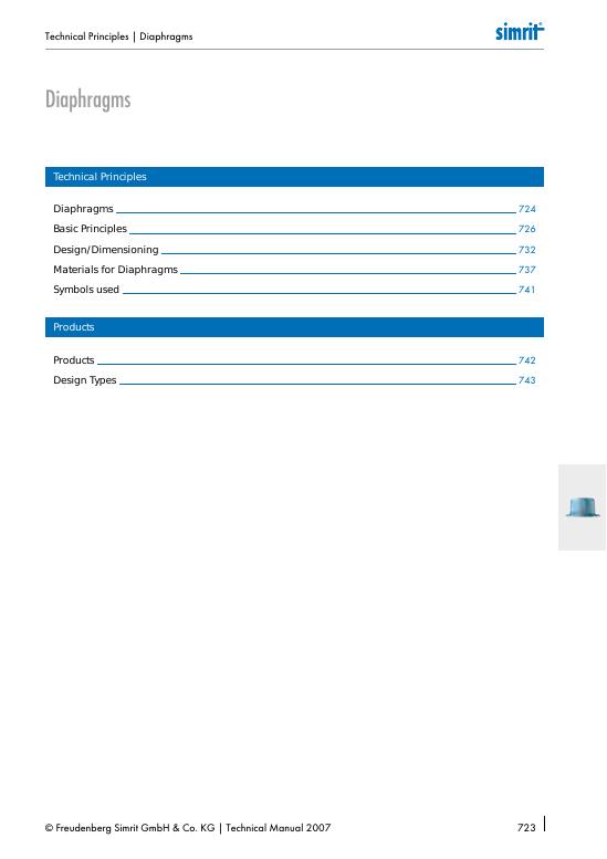 西门子Simrit 隔膜