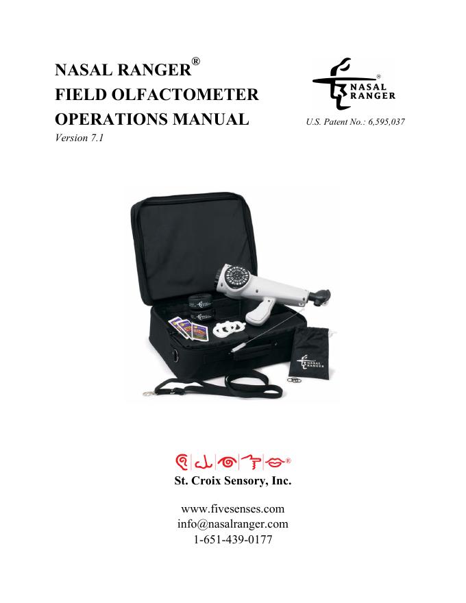 鼻子雷达现场气味检测仪操作手册