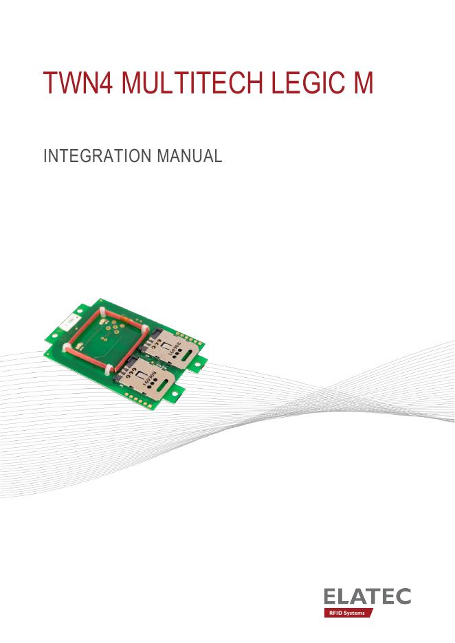 ELATEC TWN4 MultiTech LEGIC M集成手册