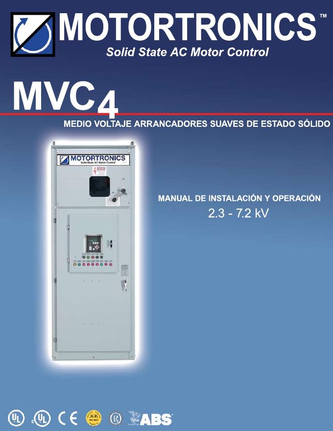 MVC4系列中低压固态软启动器安装及操作手册