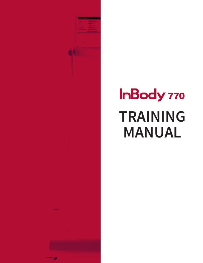 InBody 770 培训手册