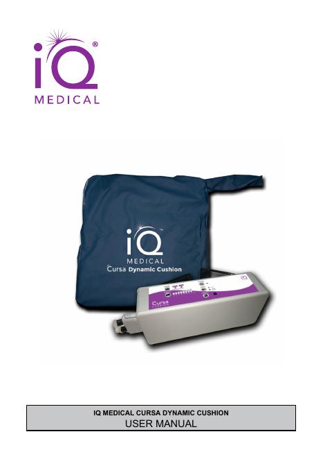 IQ MEDICAL CURSA 动态气垫使用手册