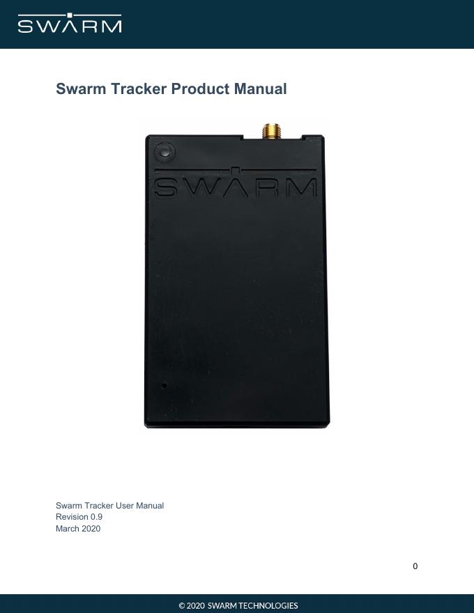 Swarm Tracker产品使用手册