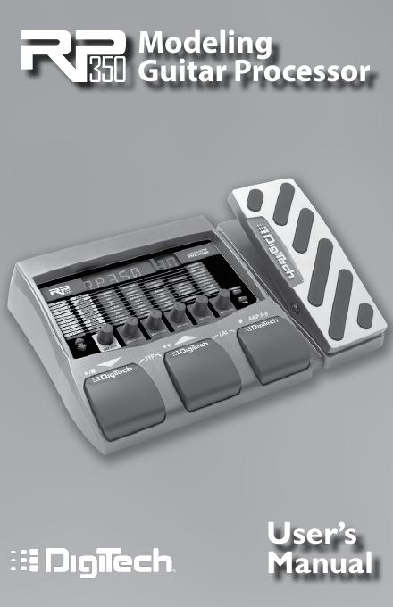 RP350模拟吉他效果器使用手册