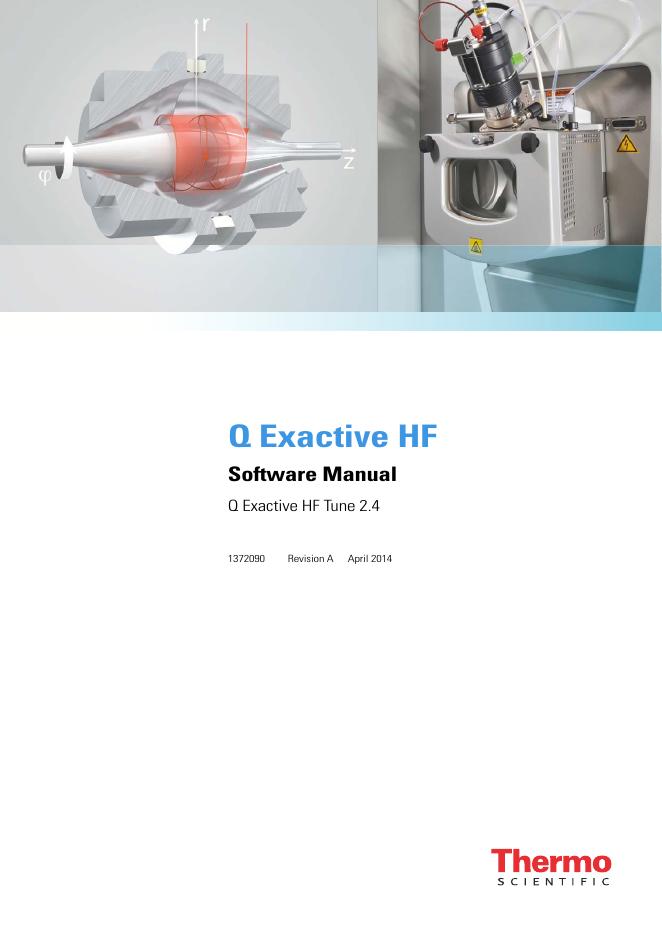 Q Exactive HF 软件手册