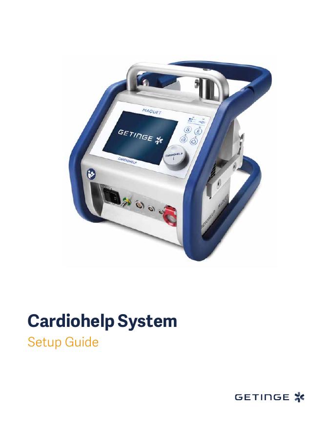 Cardiohelp血液灌注系统使用手册