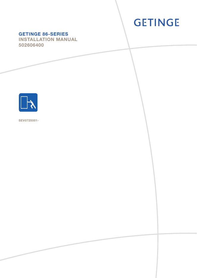 86系列洗涤消毒机安装手册