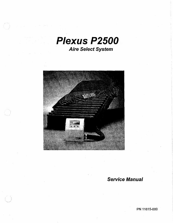 Plexus C/2500 服务手册