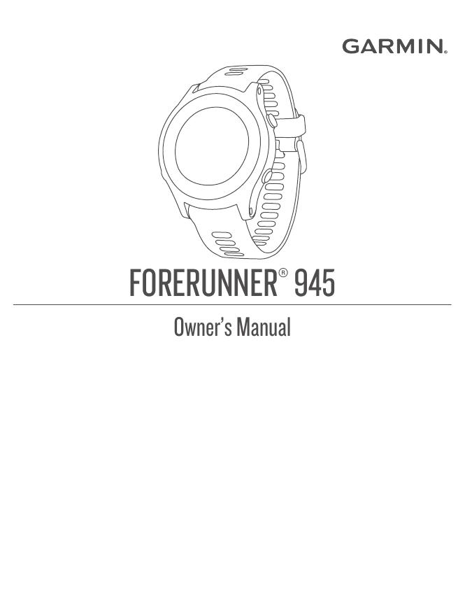 FORERUNNER 945手表用户手册