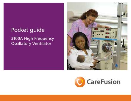 3100A High Frequency Oscillatory Ventilator操作手册