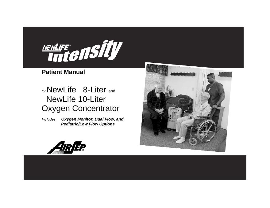 NewLife 8-Liter和NewLife 10-Liter氧气浓缩器用户手册