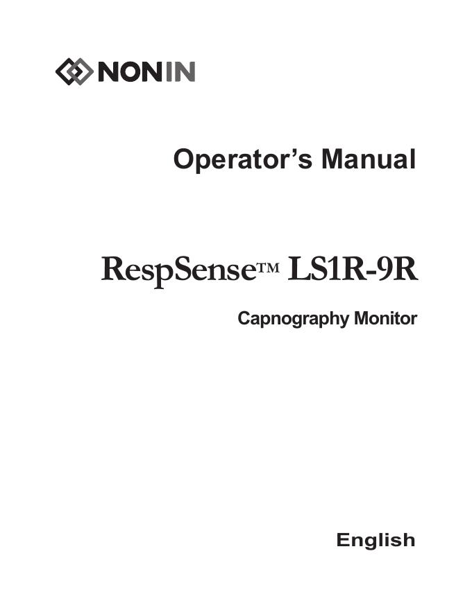 RespSense 卡式丙酸酐监测仪使用手册