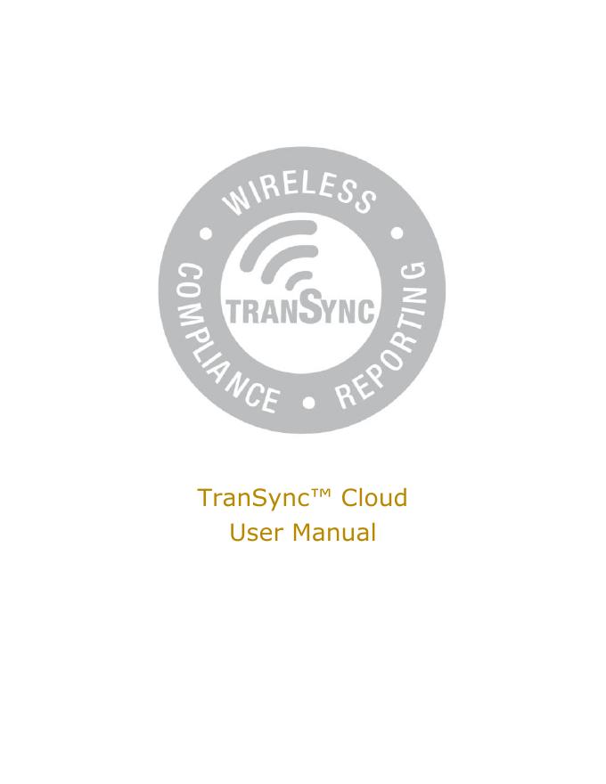 TranSync™ Cloud User Manual
