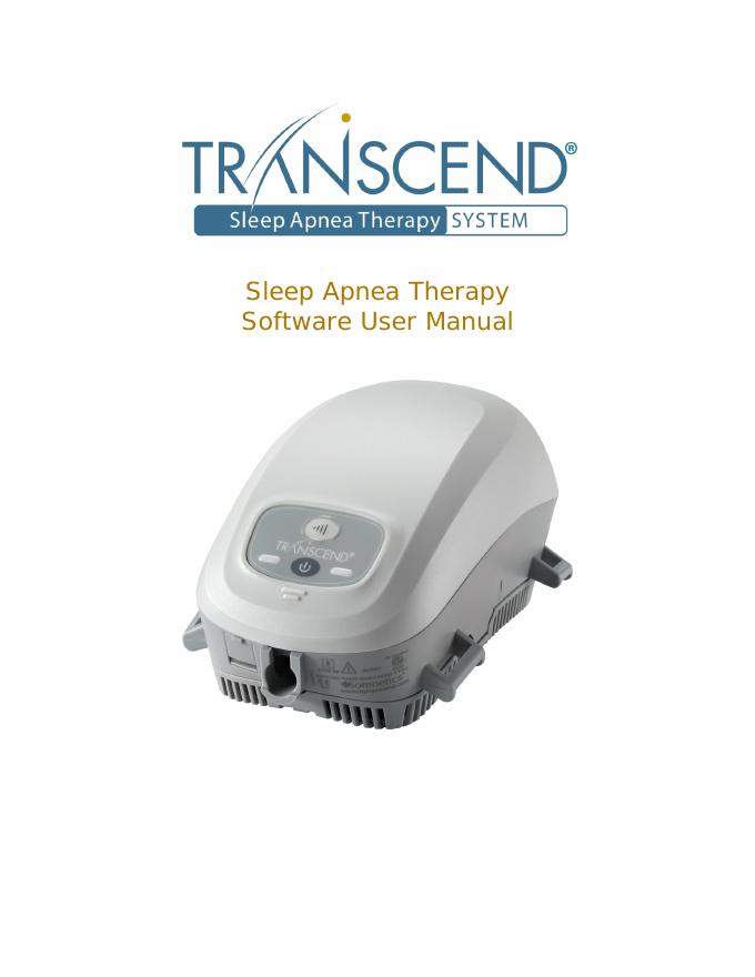 Transcend® Sleep Apnea Therapy Software 用户手册