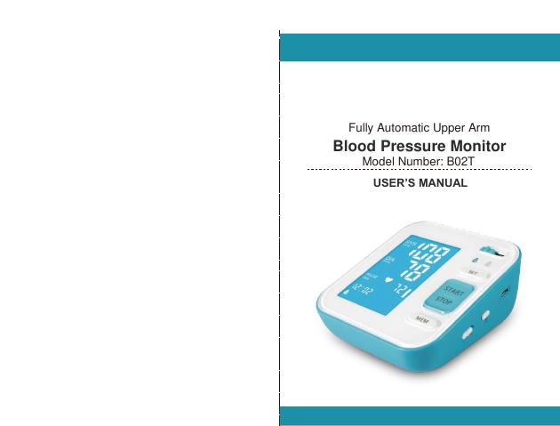 B02T血压计使用手册