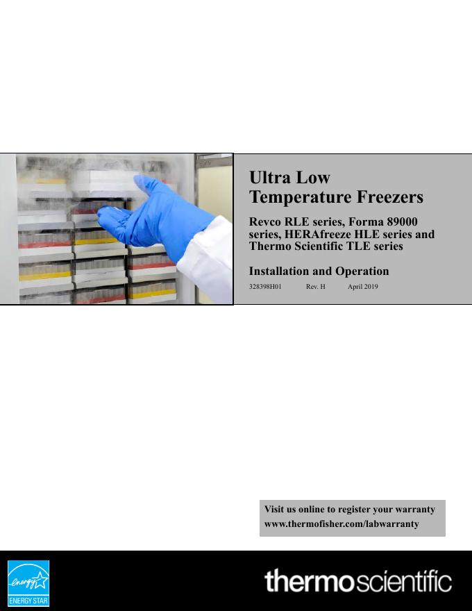 超低温冰箱操作手册