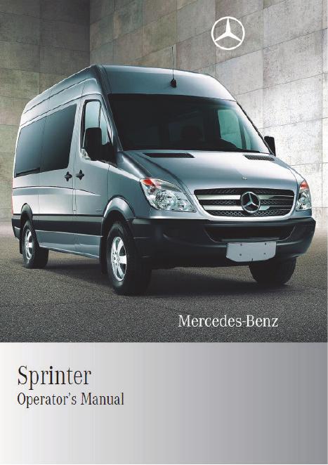 梅赛德斯-奔驰 Sprinter 操作手册