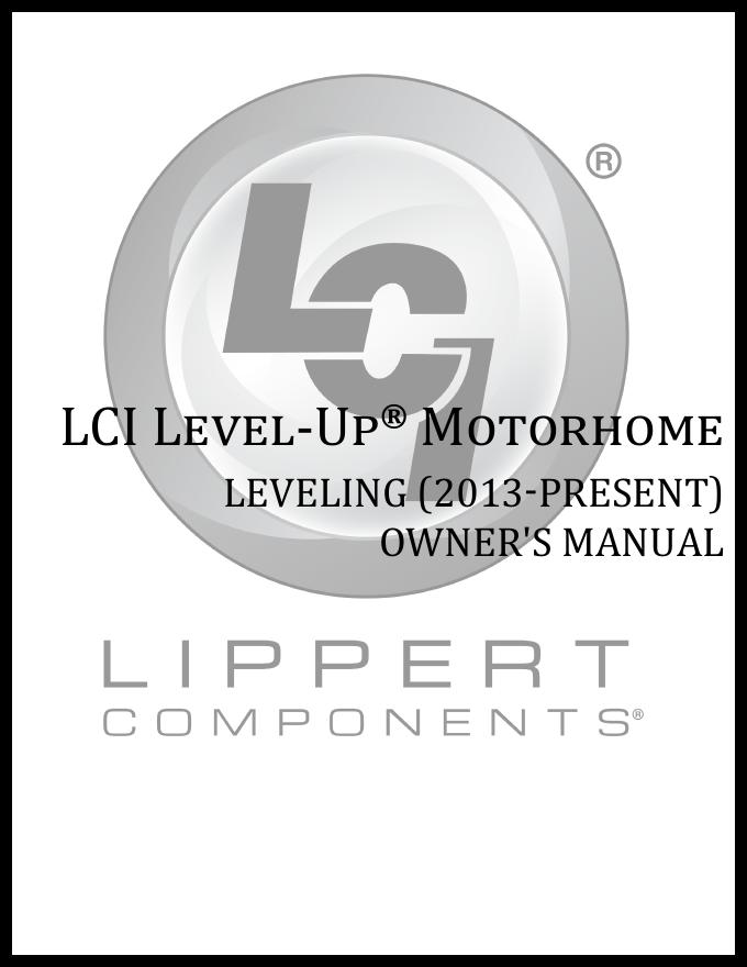 LCI Level-Up® Motorhome LEVELING用户手册