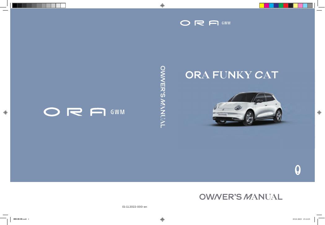 ORA FUNKY CAT车主手册
