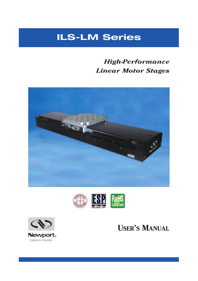 ILS-LM系列高性能线性电机阶段用户手册