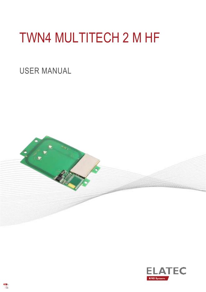 ELATEC TWN4 MultiTech 2 M HF用户手册