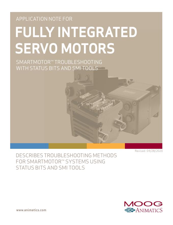 Moog Animatics Troubleshooting with Status Bits and SMI Tools